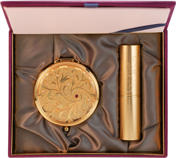 Gold Pact 40. Золотая пудра Gold Pact 40. Золотая пудра