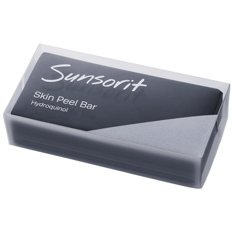 Sunsorit Skin Peel Bar. AHA. Деликатное мыло на основе AHA и BHA кислот и гидрохинона. 135 г. «Чёрное»