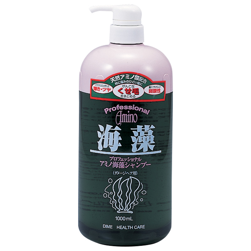 Dime Health Care Professional Amino Seaweed Shampoo. Профессиональный шампунь для поврежденных волос на основе аминокислот и морских водорослей Дайм Хелф Кэар, 1000 мл